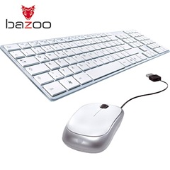BAZOOiBOARD BAZOO iBOARD weiss mit optischer Mouse für 19,99€