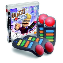 image40 BUZZ! – Quiz World + Buzzer (PS3) für 31,99 Euro incl. Versand