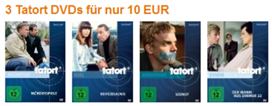 image8 3 Tatort DVDs für 10 Euro inklusive Versand