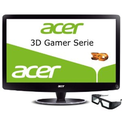 image220 Acer HS244HQbmii 59,9 cm (23,6 Zoll) LED 3D Monitor inkl. 3D Brille (VGA, HDMI, 2ms Reaktionszeit, 120Hz) für 199 Euro