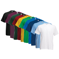 image274 10x FRUIT OF THE LOOM T Shirts für 21,99 Euro