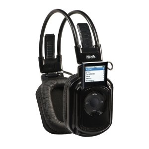 Lobos iWALK Kopfhörer für iPod Nano, Farbe Schwarz