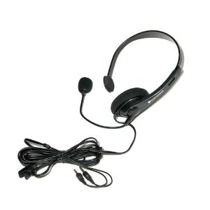 Plantronics (P2000) mono Headset , 2 x 3,5mm Klinke , 3m Kabel