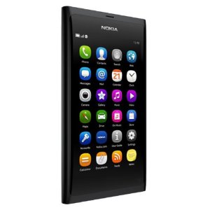 Nokia N9 Smartphone (9,9 cm (3,9 Zoll) Display, 16GB, Touchscreen, 8 Megapixel Kamera) [EU-Import] schwarz