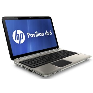 HP Pavilion dv6-6c45eg 39,6 cm (15,6 Zoll) Notebook (Intel Core i7-2670QM, 2,2GHz, 6GB RAM, 500GB HDD, AMD HD 7470M, DVD, Win 7 HP)