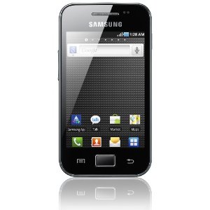 Samsung Galaxy Ace S5830 Smartphone (8,9 cm (3,5 Zoll) Display, Touchscreen, Android 2.2, 5 Megapixel Kamera) schwarz