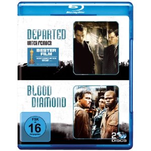 Departed - Unter Feinden & Blood Diamond (2 Discs) [Blu-ray]