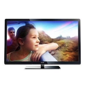 Philips 47PFL3007H/12 119 cm (47 Zoll) LCD-Fernseher, Energieeffizienzklasse B (Full-HD, 100Hz PMR, DVB-T/C, CI+) schwarz