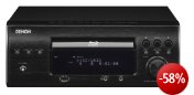 Denon RBD-X1000 Blu-ray Kompakt-Receiver (Blu ray/DVD/CD-Player, Dolby Kopfhörer, USB 2.0, 130 Watt) schwarz