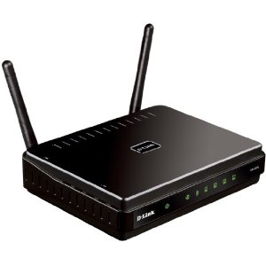 D-Link DIR-615 Hi-Speed Wireless LAN Router, IEEE 802.11b/g/n schwarz