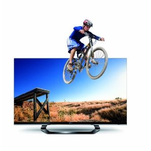 LG 32LM660S 81 cm (32 Zoll) Cinema 3D LED Plus Backlight-Fernseher, Energieeffizienzklasse A (Full-HD, 400Hz MCI, DVB-T/C/S2, Smart TV ) schwarz