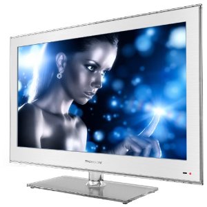 Thomson 26HS4246CW 66 cm (26 Zoll) LED-Backlight-Fernseher, Energieeffizienzklasse B (HD Ready, DVB-C/-T, 2x HDMI, CI+, USB 2.0, Hotelmodus) weiß