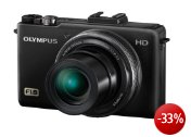Olympus XZ-1 Digitalkamera (10 Megapixel, 4-fach opt, Zoom, 7,6 cm (3 Zoll) OLED-Display, bildstabilisiert) schwarz