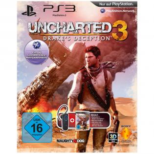 Sony Computer Entertainment PS3 Uncharted 3 + Headset (USK 16)