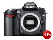 Nikon D90 SLR-Digitalkamera (12 Megapixel, Live-View, HD-Videofunktion) Gehäuse