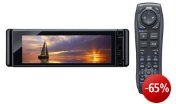 JVC KD-AVX 77 Auto Audio-/Video-System (DVD-Player, 13,7 cm (5,4 Zoll) Ultra-Widescreen Monitor, UKW-/MW-Tuner, Bluetooth, USB 2.0) schwarz