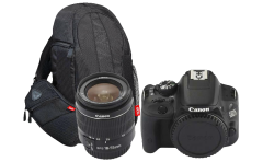 CANON EOS 100D+18-55 DCIII+300EG Custom Gadget Bag