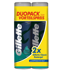 Bild zu GILLETTE Duo Pack Basis Gel empfindliche Haut 2x200ml für 2€ inklusive Versand
