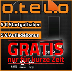 Bild zu Otelo Prepaid-Karte mit 5€ Startguthaben kostenlos