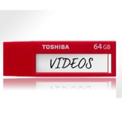 Bild zu Toshiba TransMemory Red USB 3.0 64GB rot für 18,90€