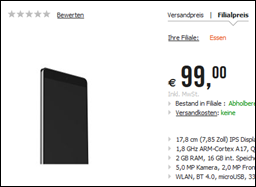 Bild zu Preisfehler? Hisense Sero 8 Pro Tablet für 99€ bei Filialabholung