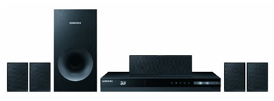 Bild zu ab 10 Uhr: Samsung HT-H4500R 5.1 3D Blu-ray-Heimkinosystem (500W, Smart TV) für 129,99€