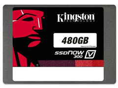 Bild zu Kingston SV300S37A/480G interne SSD 480GB (6,4 cm (2,5 Zoll), SATA III) schwarz für 139€