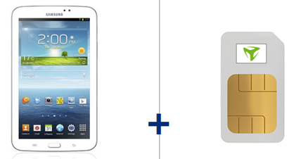 Bild zu [Knaller] o2 Smart Surf (1GB Datenflat, 50 Freiminuten + 50 Frei SMS) inkl. gratis Samsung Tab 3 für 3,99€/Monat