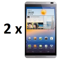 Bild zu 2 x Huawei Mediapad Tablet PC (16GB, 3G, 8.0 Zoll) mit BASE 500MB Internet Flat für 11€ im Monat
