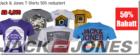 Bild zu Zengoes: 50% Rabatt auf T-Shirts von Jack & Jones