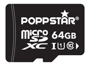 Bild zu Poppstar Class10 Micro SDXC 64GB Speicherkarte für 19,95€ + zwei weitere Wochenendangebote