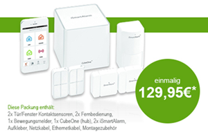Bild zu iSmartAlarm Home Security Starterpaket für 129,95€