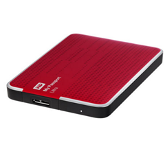 Bild zu WD My Passport Ultra externe Festplatte 1TB (6,4 cm (2,5 Zoll), USB 3.0) rot für 55,55€