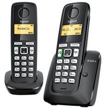 Bild zu [Demoware] Gigaset A220A DUO Schnurlostelefon mit Anrufbeantworter (DECT) für 19,90€