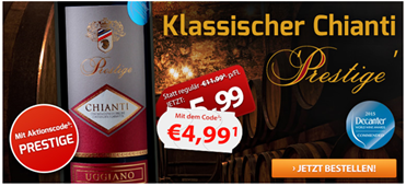 Bild zu Weinvorteil: 6 Flaschen Uggiano – Prestige – Chianti DOCG ab 25,89€