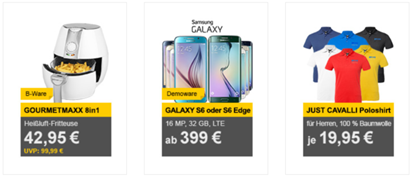Bild zu Die Allyouneed.com Tagesangebote, z.B. [Demoware] Samsung Galaxy S6 Edge für 474€