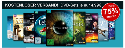 Bild zu Verschiedene Doppel-DVD Dokus für je 4,99€ inklusive Versand