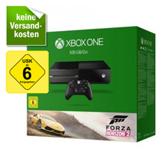 Bild zu ab 20 Uhr: Microsoft Xbox One Konsole – 500 GB inkl. Forza Horizon 2 für 279€