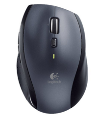 Bild zu Logitech M705 Laser-Maus schnurlos schwarz/grau für 29,90€