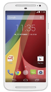 Bild zu Motorola Moto G 2. Generation Dual-Sim Smartphone (5 Zoll (12,7 cm) Touch-Display, 8 GB Speicher, Android 5.02) weiß für 139€