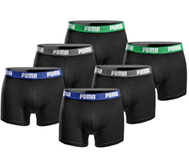 Bild zu PUMA Herren Boxershort Basic Limited Black Edition 6er Pack für 27,46€