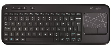 Bild zu Logitech K400 Wireless Touch Tastatur (QWERTZ, deutsches Tastaturlayout) für 20,98€