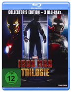 Bild zu Iron Man – Trilogie [Blu-ray] für 8€ inklusive Versand