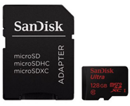 Bild zu SANDISK microSDXC Ultra 128GB Speicherkarte für 40,99€