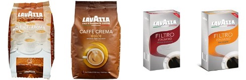Bild zu Amazon: Verschiedene reduzierte Lavazza Kaffeesorten