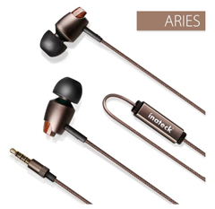 Bild zu Inateck Aries In-Ear HiFi- Kopfhörer mit Mikrofon, Headset mit klassischem Holz-Design für 18,99€
