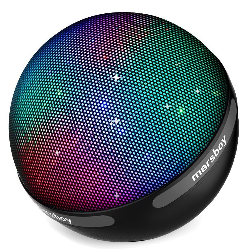 Bild zu Marsboy Bluetooth Lautsprecher mit LED Farbwechsel für 33,99€