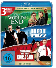 Bild zu Cornetto Trilogie: The World’s End / Hot Fuzz / Shaun of the Dead (Bluray) für 11,97€