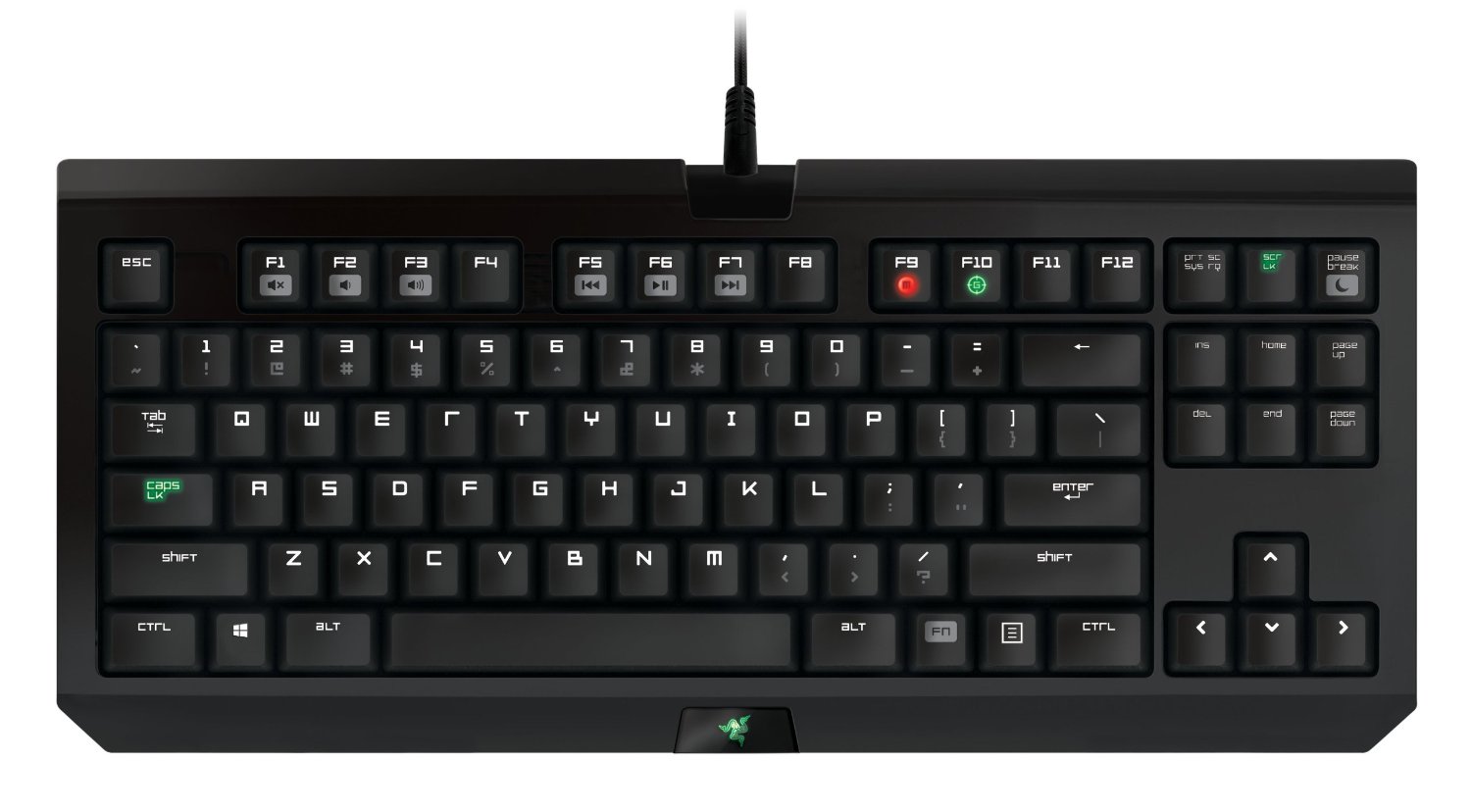 Bild zu Gaming-Tastatur Razer BlackWidow Tournament 2014 für 55€