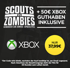 Bild zu wuaki.tv: 50€ Xbox-Live Guthaben + Scouts vs Zombies für 37,99€